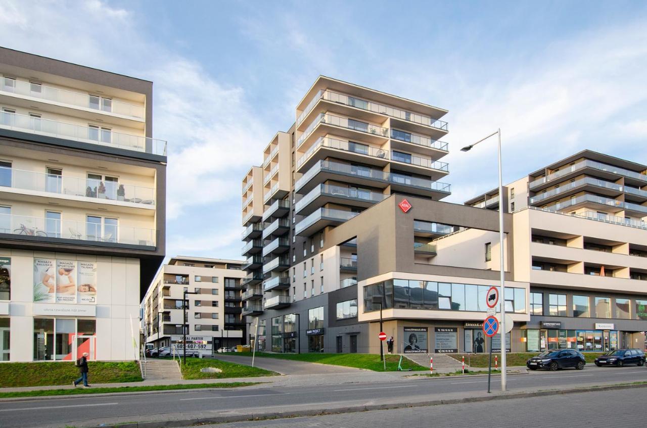 Sky Home- Green Apartament -Manufaktura, Bezplatny Parking, Klimatyzacja, Dostep Na Kod Łódź Exterior foto